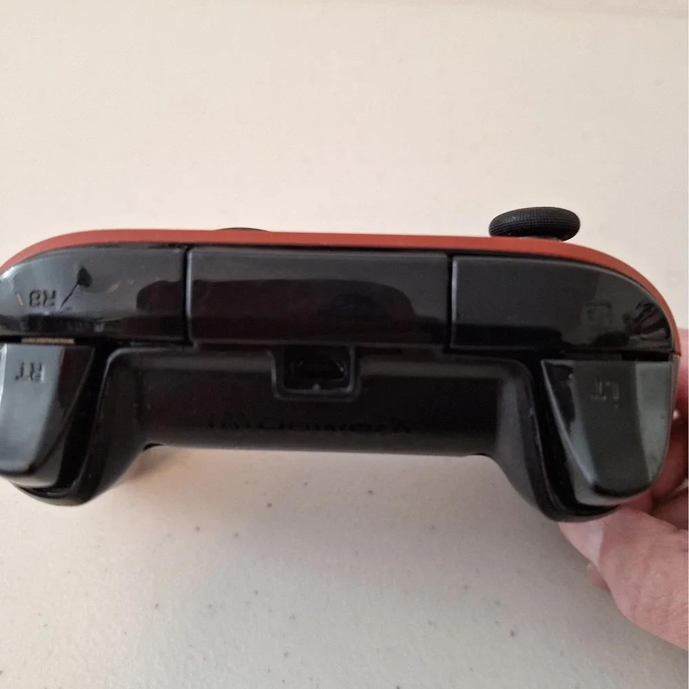 Power A Controller 1511648-01 Red Wired Xbox One Controller No Cable UNTESTED
